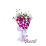 Classic - Purple Orchids Bouquet 7430-send-flowers-to-vietnam-230321