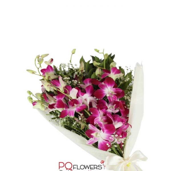 Lucky Orchids - Purple Orchids Bouquet 7304- 230321