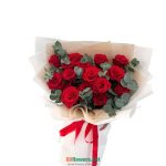 Red Romance in White